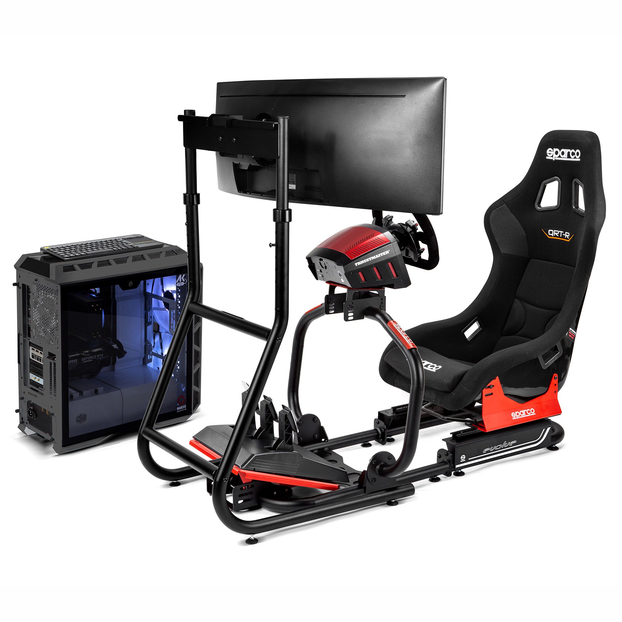 sparco sim racing seat